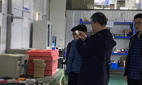 三大认证检测中心审核专家莅临旭信科技进行3C监督评审